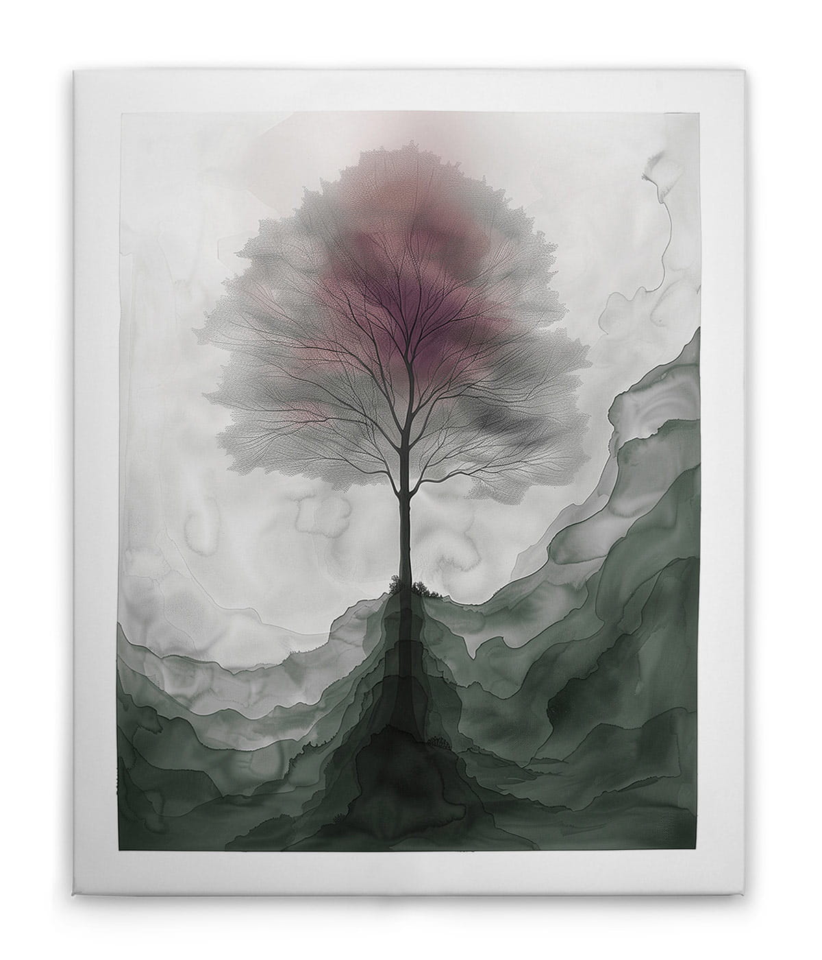 AS Leinwandbild Aquarell Tree 2 DD133230