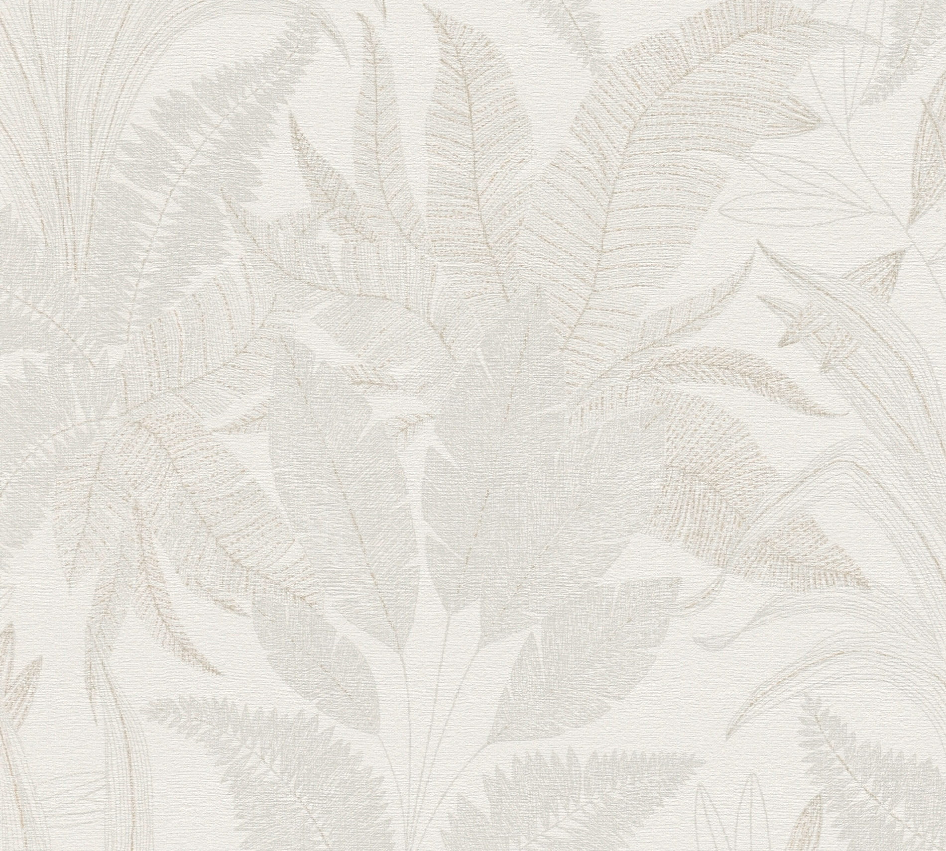 Livingwalls Vliestapete Stories of Life Floral Creme 396542