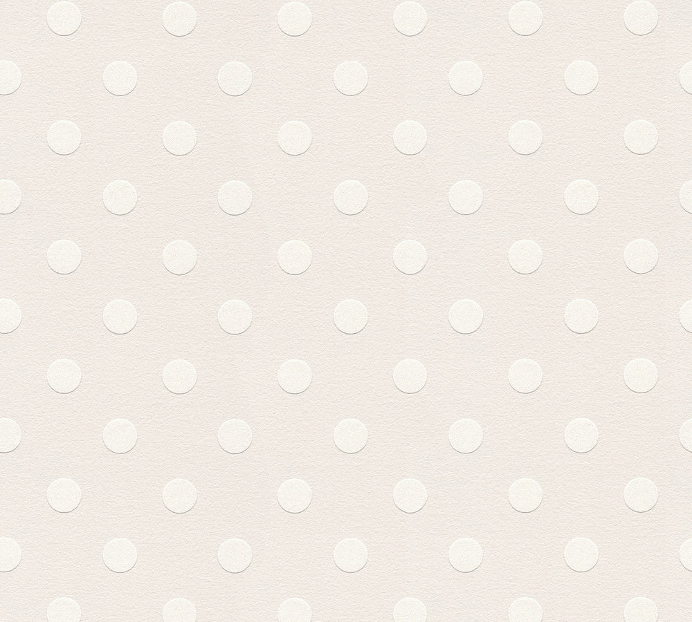 Thomas Vliestapete Dots beige/weiss TLT011 - 363366